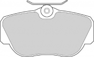 Комплект тормозных колодок NECTO FD6375A
