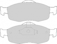Комплект тормозных колодок NECTO FD6486A