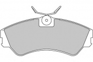 Комплект тормозных колодок NECTO FD6707N