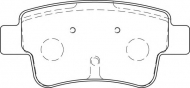 Комплект тормозных колодок NECTO FD7265A