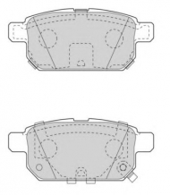 Комплект тормозных колодок NECTO FD7562A