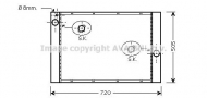Теплообменник AVA QUALITY COOLING BW2283