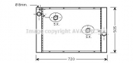 Теплообменник AVA QUALITY COOLING BW2372