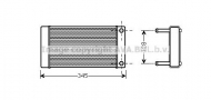 Теплообменник AVA QUALITY COOLING CN6265