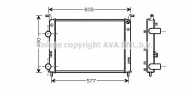 Теплообменник AVA QUALITY COOLING FT2336
