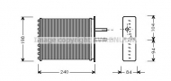 Теплообменник AVA QUALITY COOLING FT6193