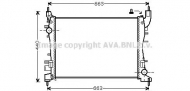 Теплообменник AVA QUALITY COOLING FTA2358