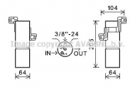 Осушитель AVA QUALITY COOLING MSD598