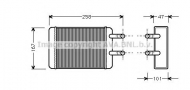 Теплообменник AVA QUALITY COOLING SI6044