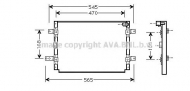Конденсатор AVA QUALITY COOLING SZ5056