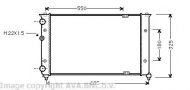 Теплообменник AVA QUALITY COOLING VW2156