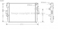 Теплообменник AVA QUALITY COOLING IV2057