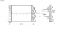 Теплообменник AVA QUALITY COOLING ME4198