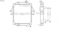 Теплообменник AVA QUALITY COOLING RE2069