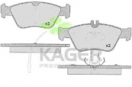 Комплект тормозных колодок KAGER 35-0018
