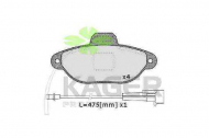 Комплект тормозных колодок KAGER 35-0041