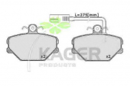Комплект тормозных колодок KAGER 35-0253