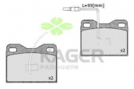 Комплект тормозных колодок KAGER 35-0422