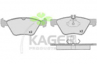 Комплект тормозных колодок KAGER 35-0507