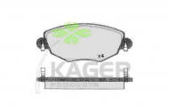 Комплект тормозных колодок KAGER 35-0532