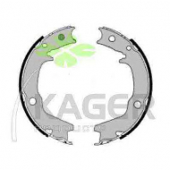 Комлект тормозных накладок KAGER 34-0249