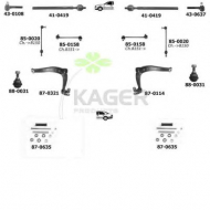 Подвеска колеса KAGER 80-0613