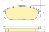 Комплект тормозных колодок GIRLING 6107459