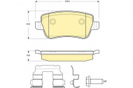 Комплект тормозных колодок GIRLING 6116371