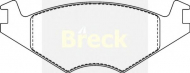 Комплект тормозных колодок BRECK 20889 00 702 00