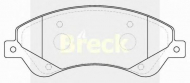 Комплект тормозных колодок BRECK 24485 00 703 10