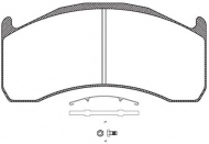 Комплект тормозных колодок KAWE JCA1072.00
