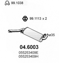 Амортизатор ASSO 04.6003