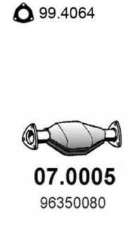 Катализатор ASSO 07.0005