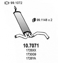 Амортизатор ASSO 10.7071