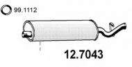 Амортизатор ASSO 12.7043