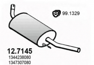 Амортизатор ASSO 12.7145