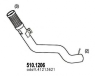 Трубка ASSO 510.1206