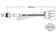 Датчик WALKER PRODUCTS 250-24417