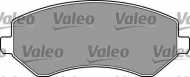 Комплект тормозных колодок VALEO 597408