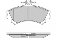 Комплект тормозных колодок E.T.F. 12-0702