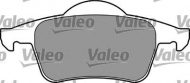 Комплект тормозных колодок VALEO 597321