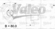 Генератор VALEO 436568