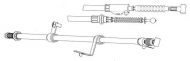 Трос CEF NI02158