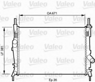 Теплообменник VALEO 735269