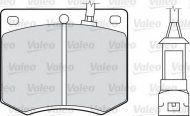 Комплект тормозных колодок VALEO 598168