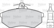 Комплект тормозных колодок VALEO 598252