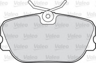 Комплект тормозных колодок VALEO 598237