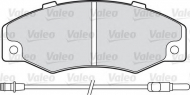 Комплект тормозных колодок VALEO 598082