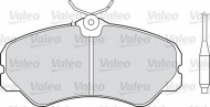 Комплект тормозных колодок VALEO 598138