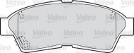 Комплект тормозных колодок VALEO 598551